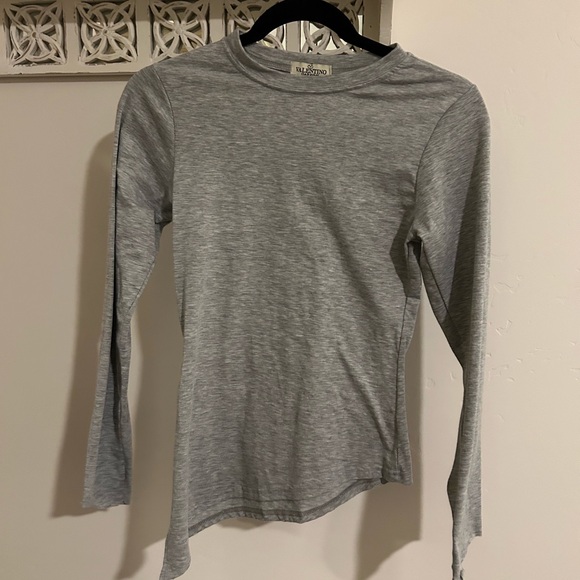 Valentino Garavani Asymmetrical Hem Shirt - Picture 1 of 4